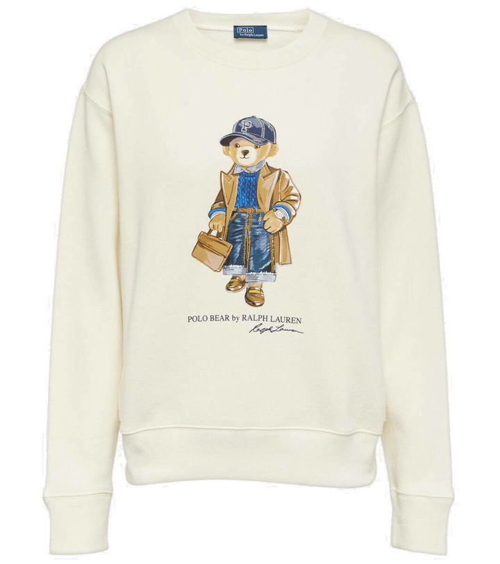 Photo: Polo Ralph Lauren Polo Bear cotton-blend jersey sweatshirt