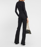 Balenciaga Mid-rise bootcut jeans