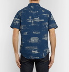 RRL - Printed Cotton-Chambray Shirt - Men - Indigo