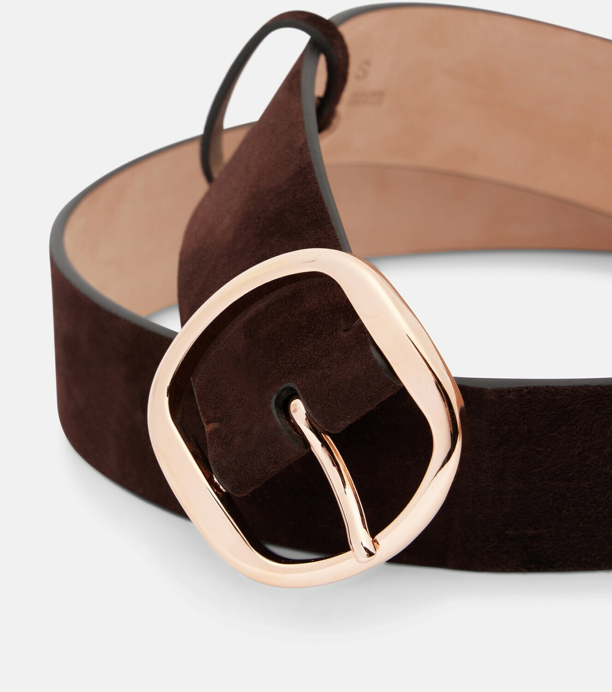 Gabriela Hearst Elster suede belt