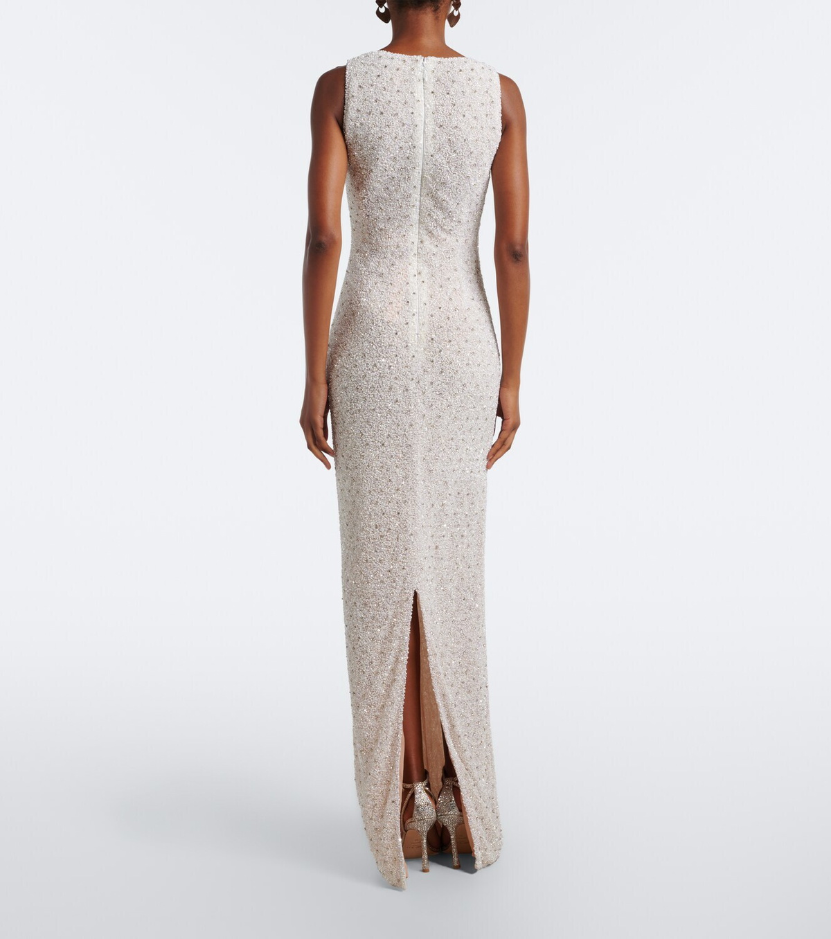 Rachel Gilbert Ruby embellished gown