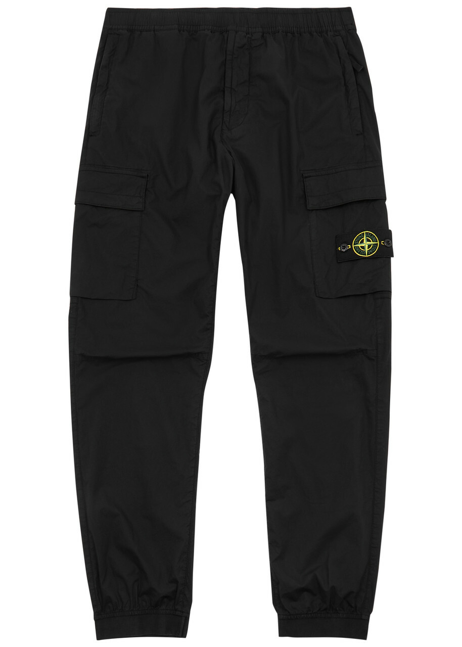 STONE ISLAND CARGO PANTS W32 ”BLACK”