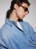 Cutler and Gross - GR13 Oval-Frame Acetate Sunglasses