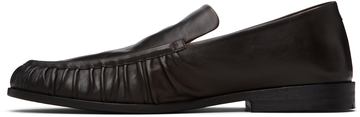 Marsèll Brown Mocassino Leather Loafers