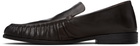 Marsèll Brown Mocassino Leather Loafers
