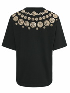 DOLCE & GABBANA - Ancient Coins Printed Waxed T-shirt