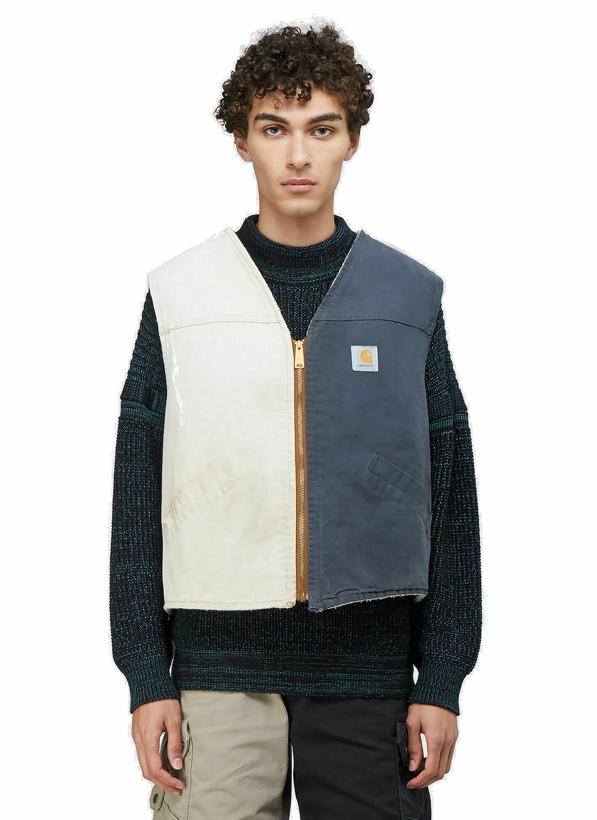 Photo: (Di)vision - 10.10 Reworked Carhartt Gilet Jacket in Beige