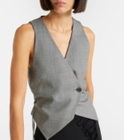 McQueen Asymmetric vest