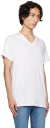 Calvin Klein Underwear Three-Pack White V-Neck T-Shirts