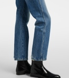 Khaite Finley cropped straight jeans