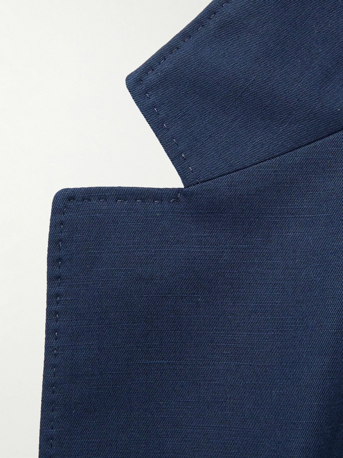 Knickerbocker Lane Twill Cotton & Linen Suit Jacket - Tuscan Olive