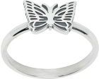 NEEDLES Silver Papillon Ring