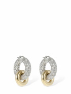 JIL SANDER - Embrace 2 Crystal Hoop Earrings