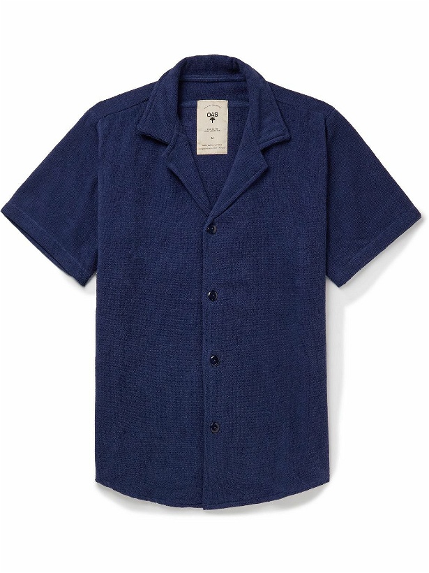 Photo: OAS - Cuba Cotton-Terry Shirt - Blue