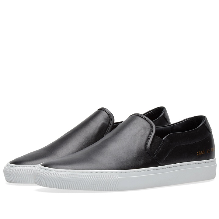 Photo: Common Projects Slip On Leather