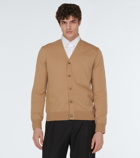 Burberry - Embroidered wool cardigan
