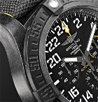 Breitling - Avenger Hurricane Chronograph 50mm Breitlight and Canvas Watch - Men - Black