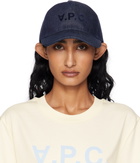 A.P.C. Navy Charlie Eden 'VPC' Cap