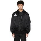 Gosha Rubchinskiy Black MA-1 Bomber Jacket