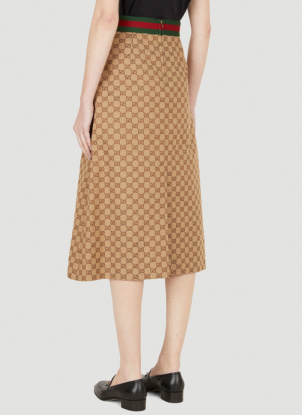 Gucci Skirt In gg Original Canvas in Natural  Lyst