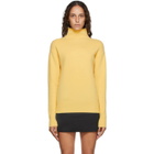 Georgia Alice Yellow Pure Cashmere Turtleneck