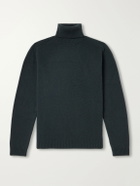 Boglioli - Virgin Wool and Cashmere-Blend Rollneck Sweater - Green