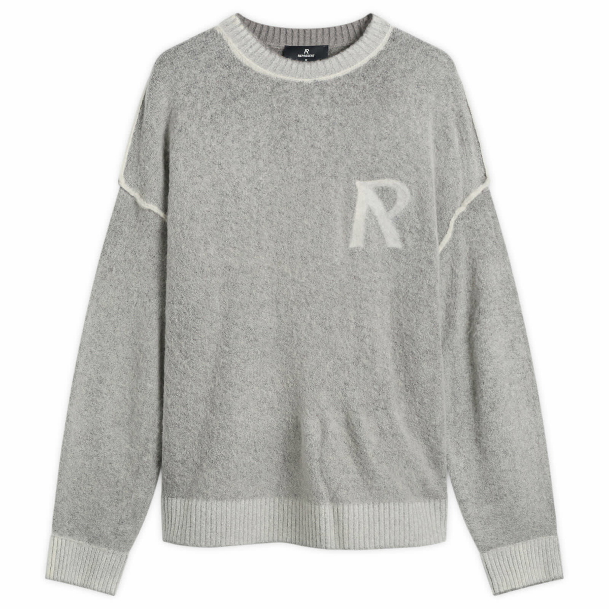 Represent Men's Lightweight Alpaca Knit Jumper
