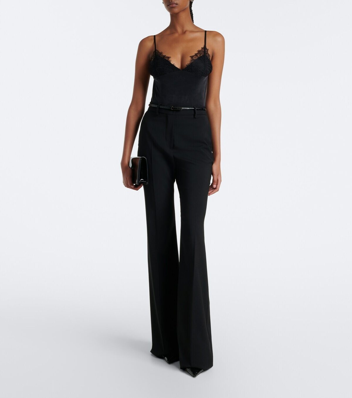 Coperni Lace-trimmed camisole