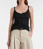 Jacquemus Clavela cotton tank top
