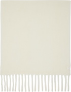 Canada Goose Off-White Alpaca Scarf
