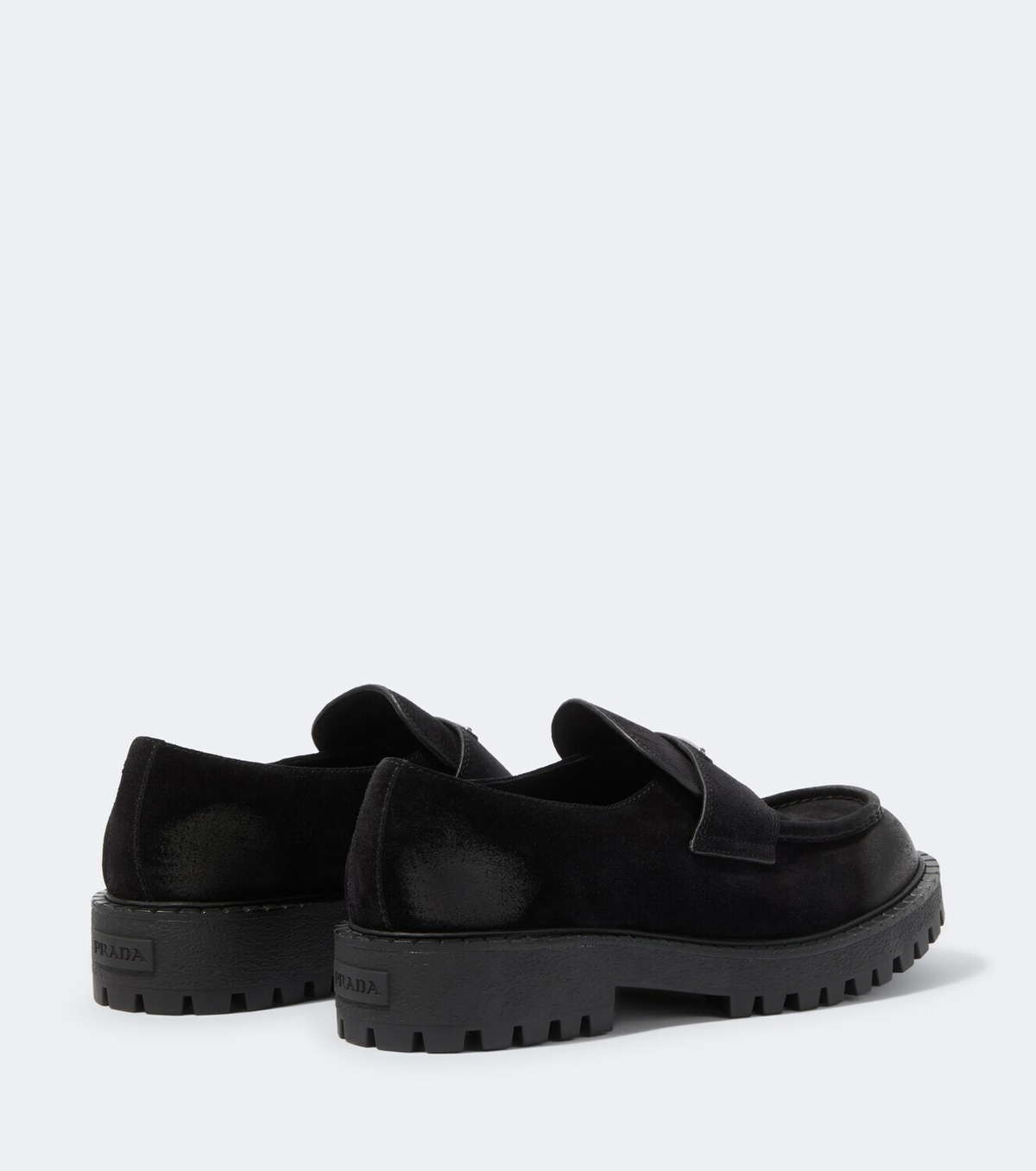 Prada Suede loafers