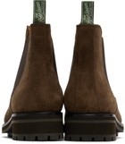 Polo Ralph Lauren Brown Bryson Chelsea Boots