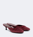 Herbert Levine 24/7 suede mules