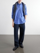Graphpaper - Cotton-Oxford Shirt - Blue
