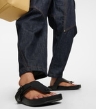 Loewe - Leather thong sandals