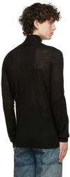 032c Black Logo Turtleneck