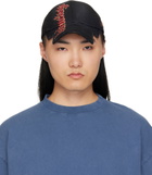 Balenciaga Black Gothic Placement No Closure Cap