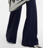 Diane von Furstenberg Marilou belted jersey jumpsuit