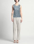 Alessia Santi Womens Top Slate in Blue