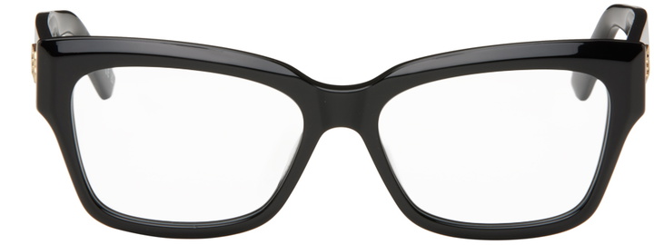 Photo: Balenciaga Black Rectangular Glasses