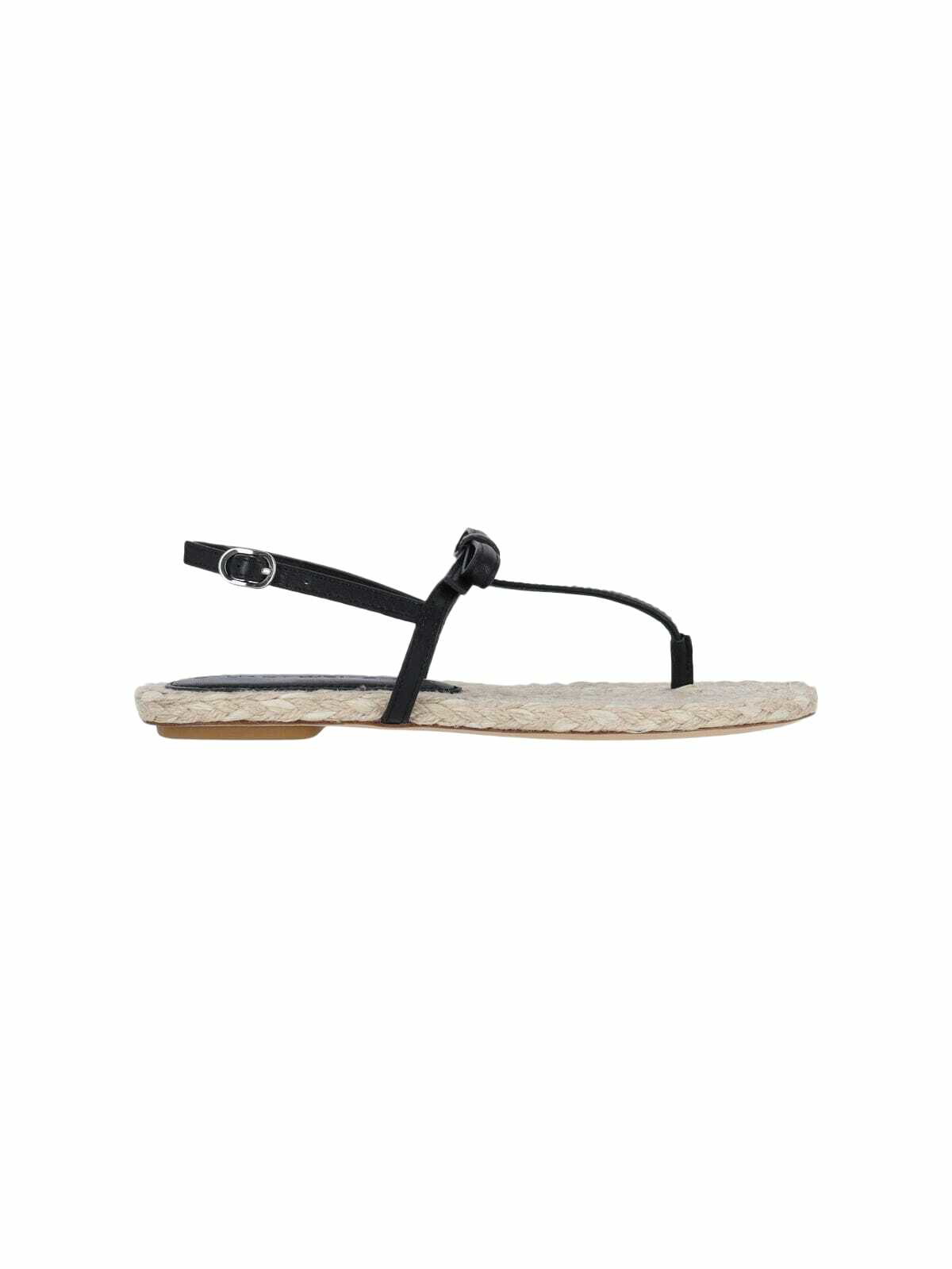 サンダル・ミュール Stuart Weitzman FLAREBLOCK - Mirrored leather T-sandal Stuart Weitzman Flareblock - Mirrored Leather T-sandal