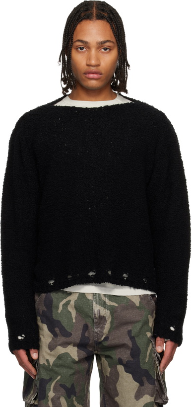 Photo: 424 Black Baby Sweater