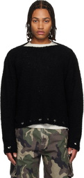 424 Black Baby Sweater
