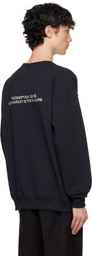 WACKO MARIA Black Bob Marley Crewneck Sweatshirt
