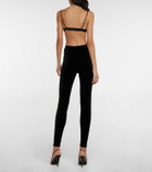 Alexandre Vauthier - High-rise leggings