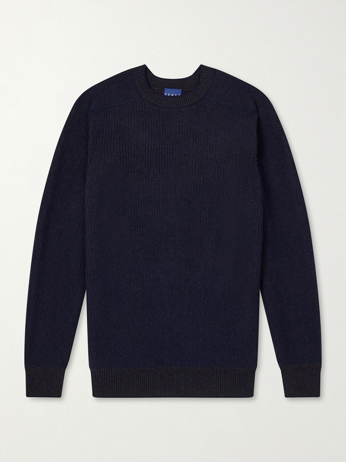 SEASE - Dinghy Cashmere Sweater - Blue