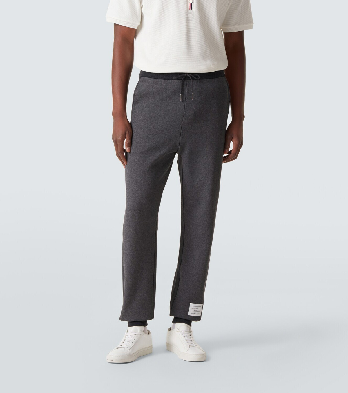 Thom Browne 4-Bar cotton jersey sweatpants