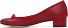 Repetto Red Camille Heels