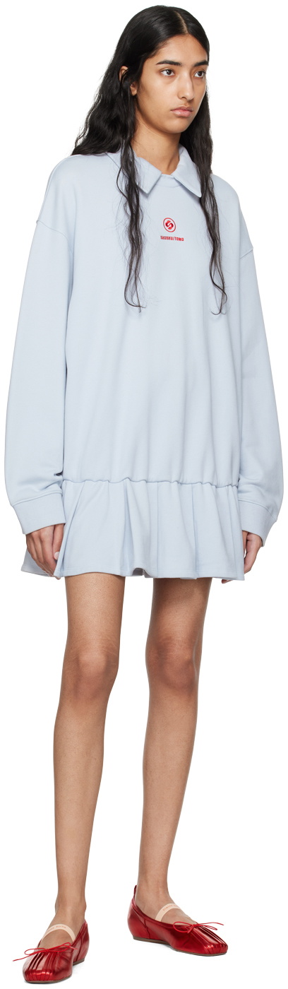 chinese dress ladies Plus Size LEVI`S Hooded Sweatshirt Dress 5XL Loose Denim Hoodie Dress   MARTINELI2