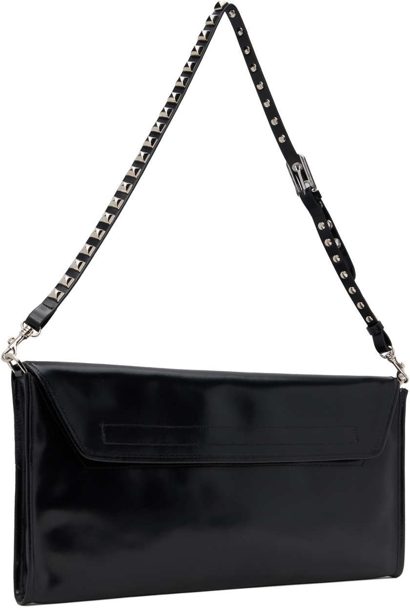VAQUERA Black Oversized Clutch